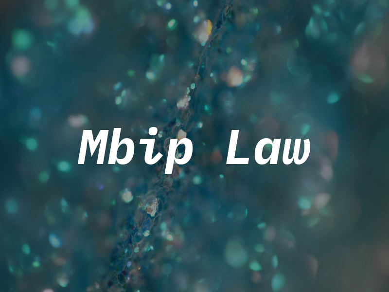 Mbip Law
