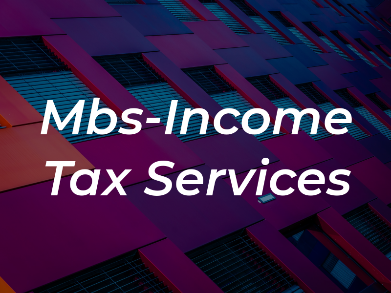 Mbs-Income Tax Services