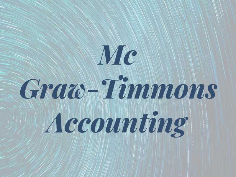 Mc Graw-Timmons Accounting