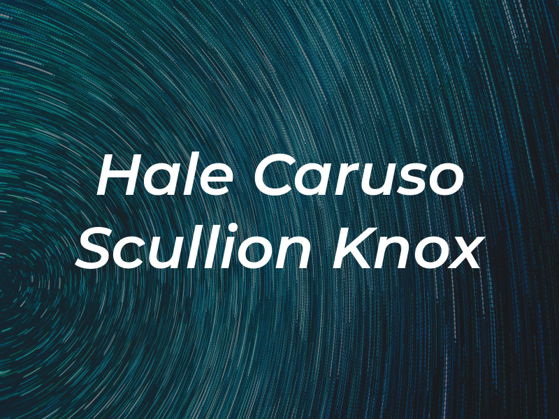 Mc Hale Caruso Scullion & Knox