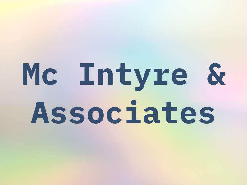 Mc Intyre & Associates