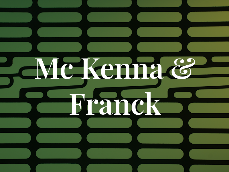 Mc Kenna & Franck