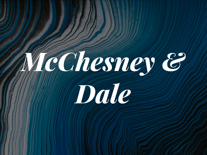 McChesney & Dale
