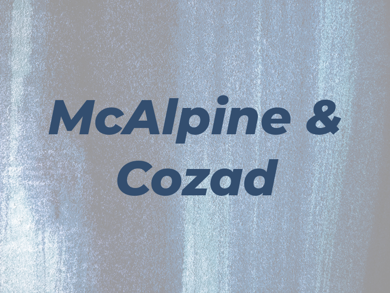 McAlpine & Cozad