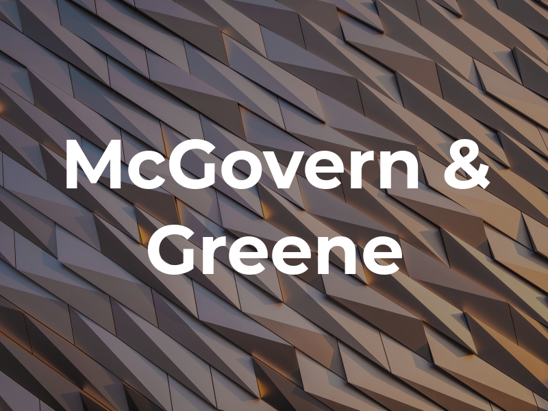 McGovern & Greene