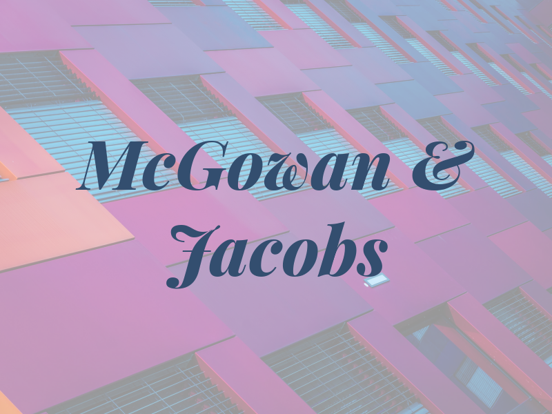 McGowan & Jacobs