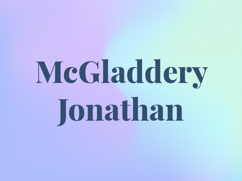 McGladdery Jonathan