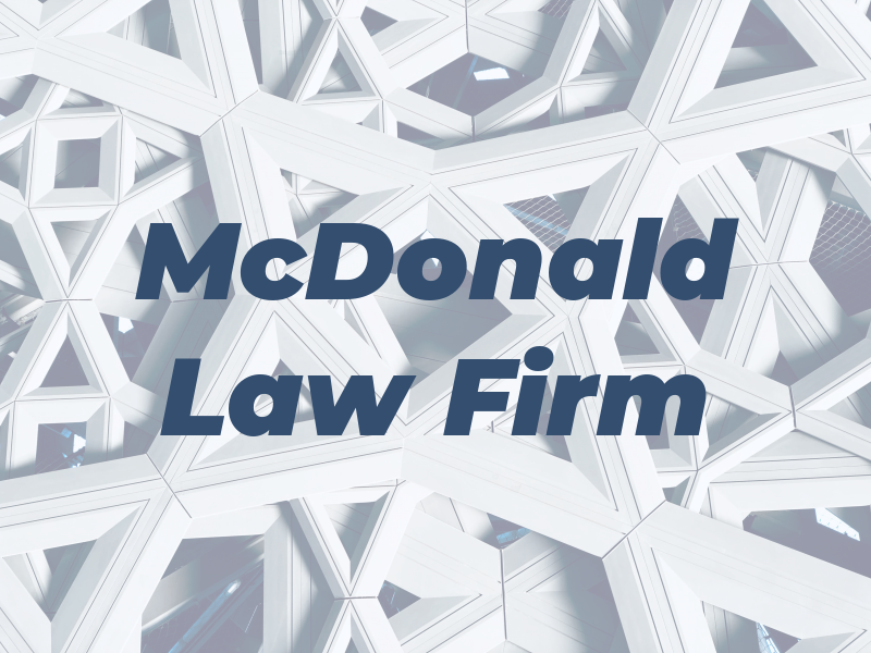 McDonald Law Firm