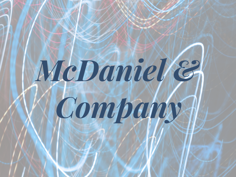 McDaniel & Company