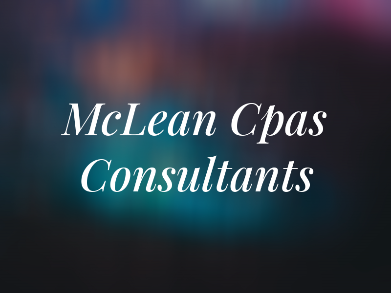 McLean Cpas & Consultants |