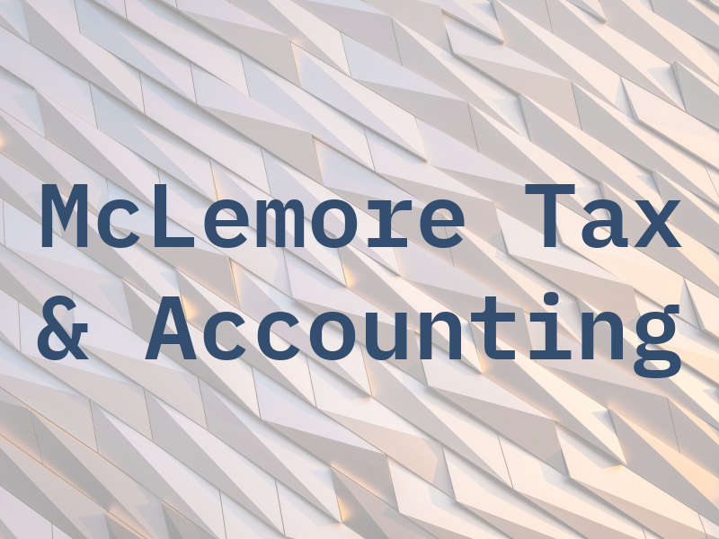 McLemore Tax & Accounting