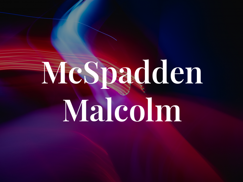 McSpadden Malcolm