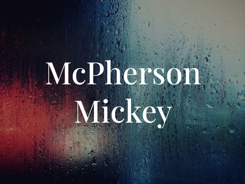 McPherson Mickey