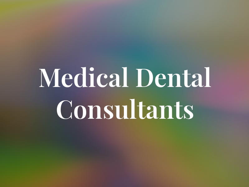 Medical Dental Consultants