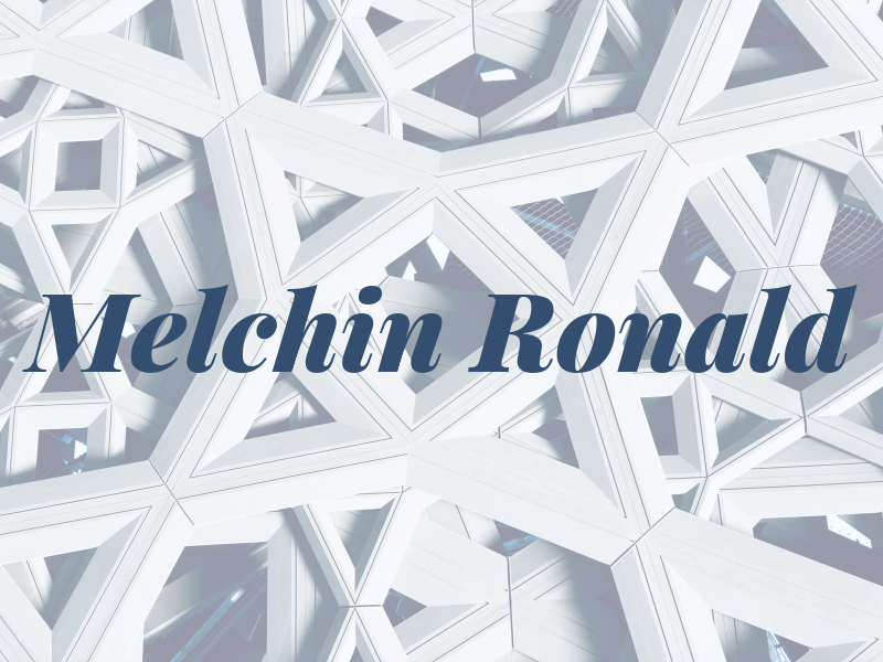 Melchin Ronald