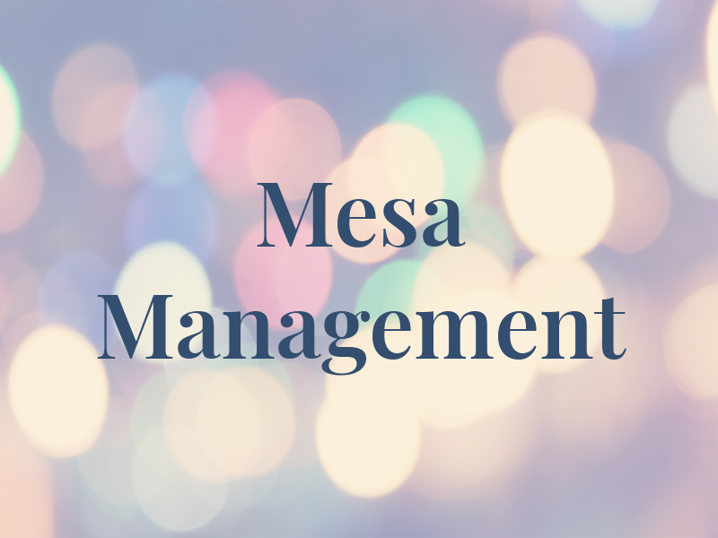 Mesa Management