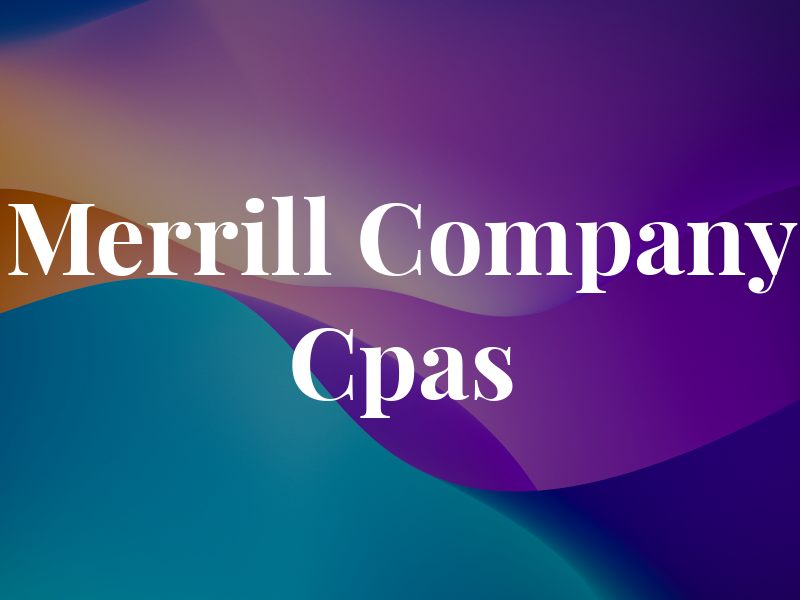 Merrill and Company Cpas