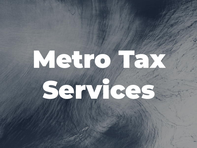 Metro Tax Services