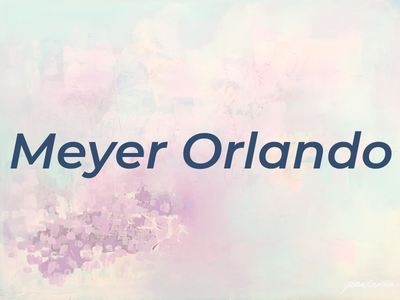 Meyer Orlando
