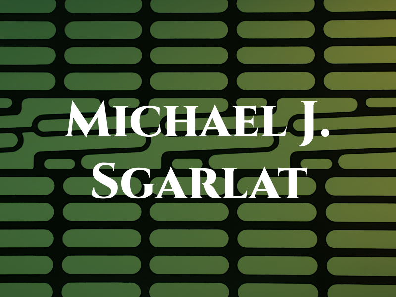 Michael J. Sgarlat