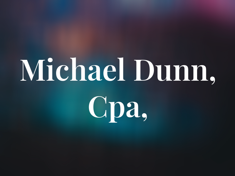 Michael L. Dunn, Cpa, PA