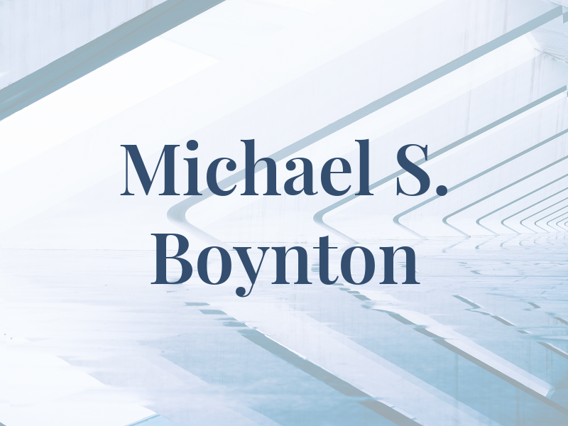 Michael S. Boynton