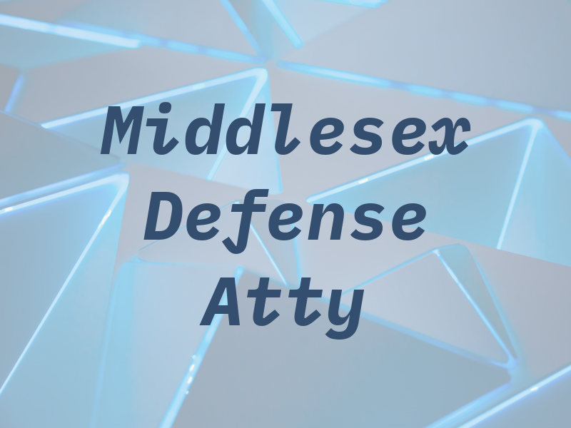 Middlesex Defense Atty