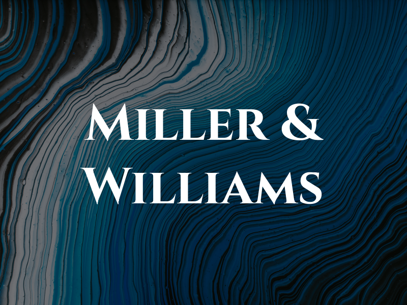 Miller & Williams