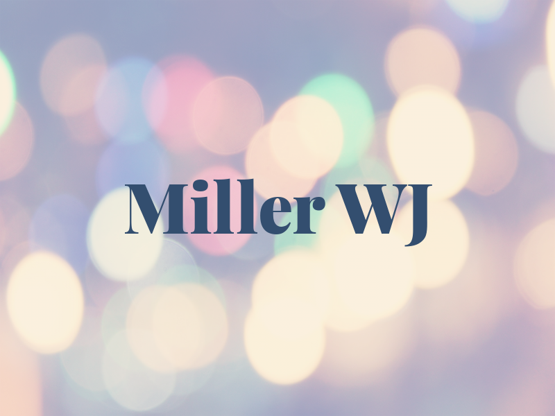 Miller WJ