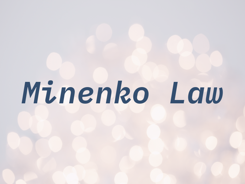 Minenko Law