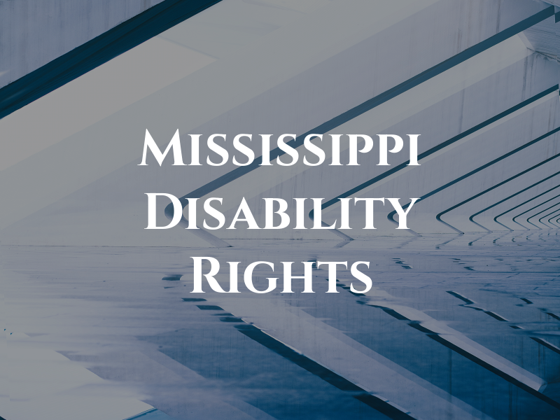 Mississippi Disability Rights