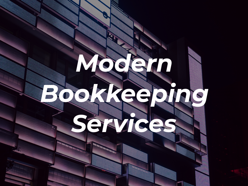 Modern Bookkeeping Services