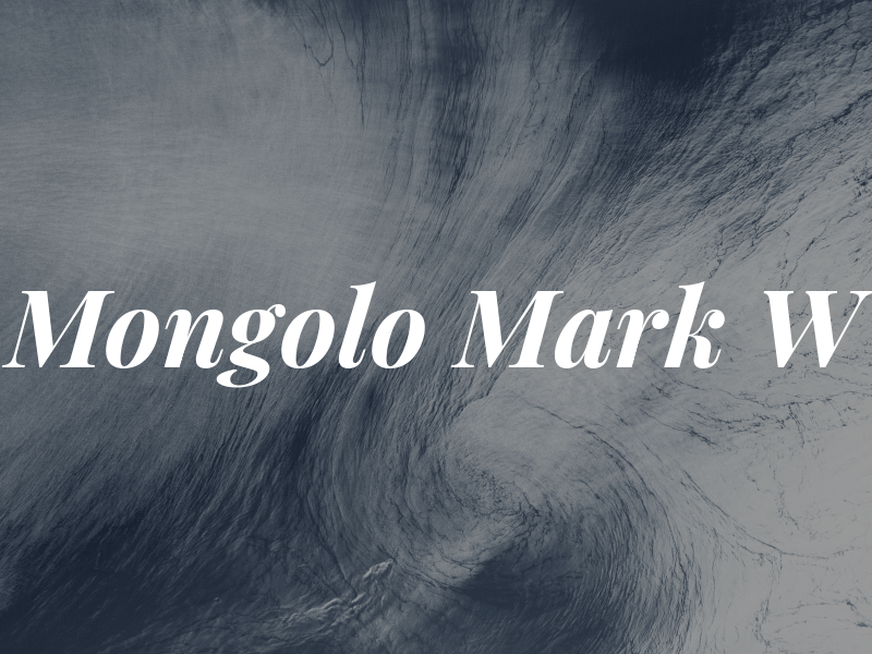 Mongolo Mark W