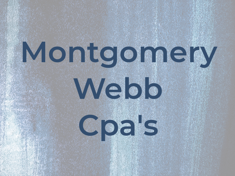 Montgomery & Webb Cpa's