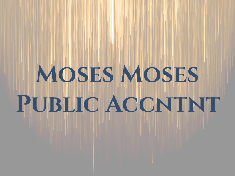 Moses & Moses Public Accntnt