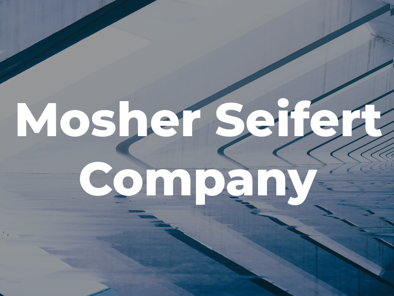 Mosher Seifert & Company CPA