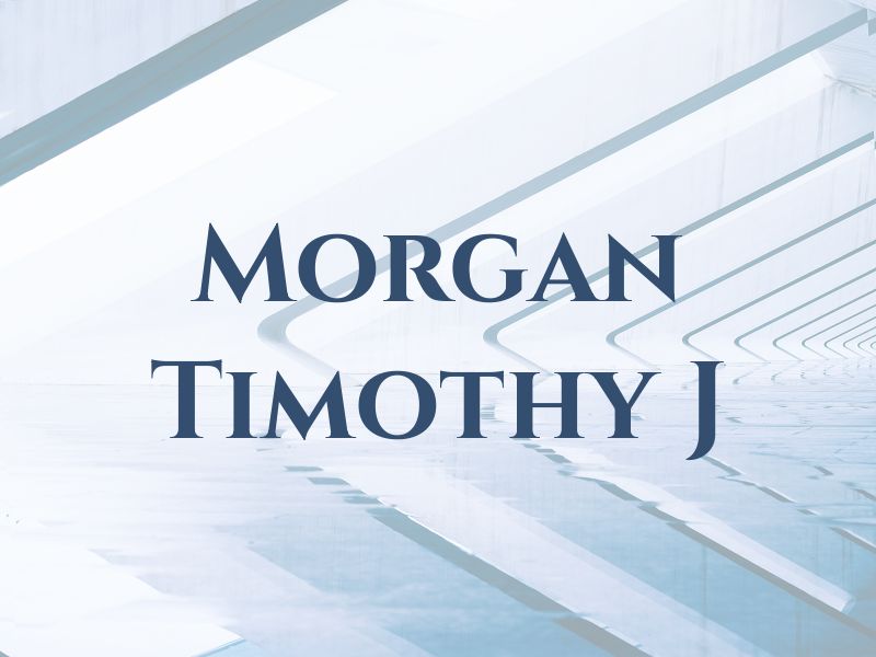 Morgan Timothy J