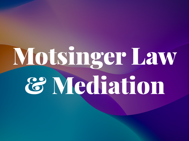 Motsinger Law & Mediation