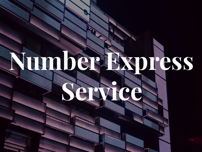 Number 1 Express Tax Service