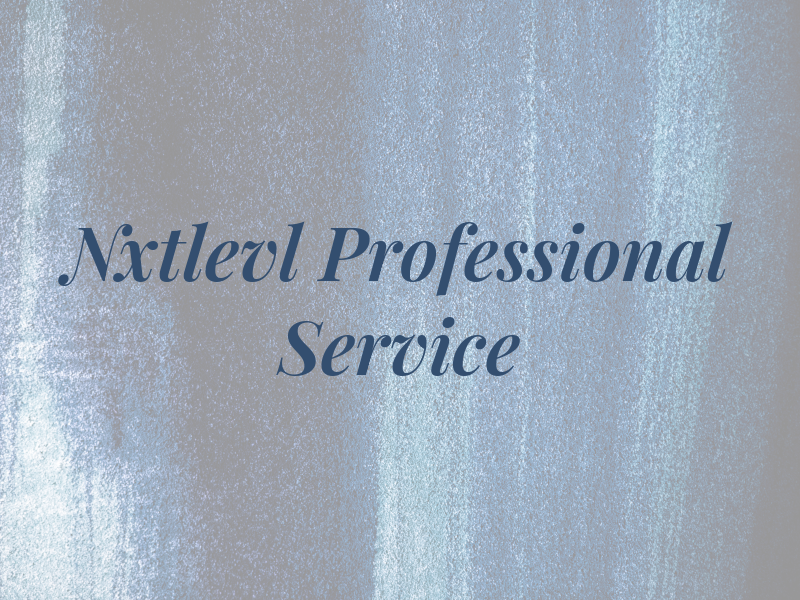 Nxtlevl Professional Service