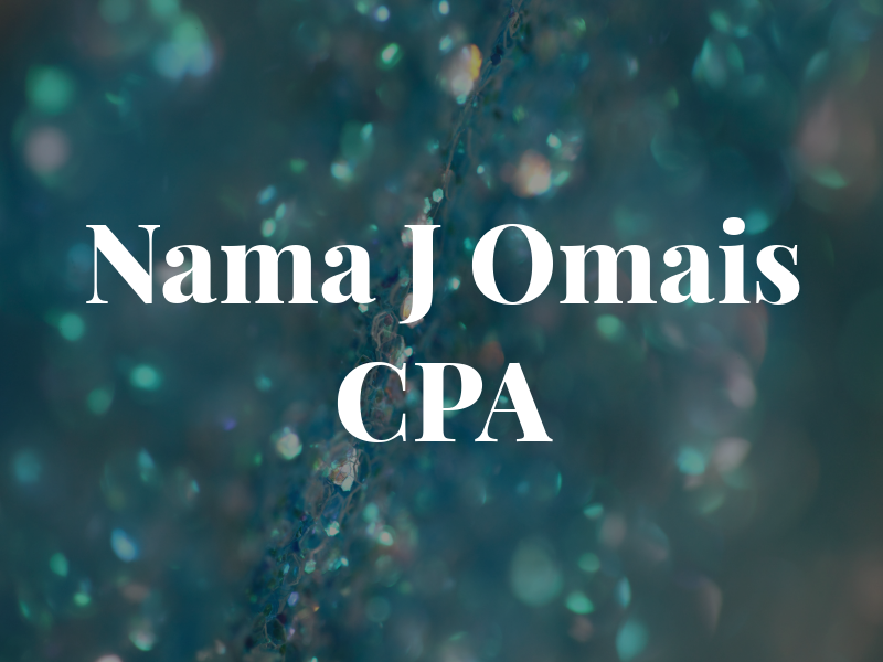 Nama J Omais CPA