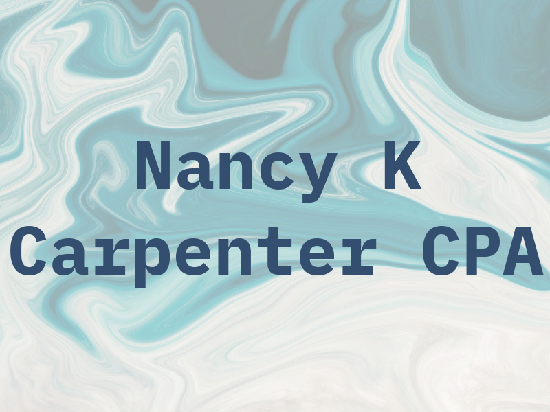 Nancy K Carpenter CPA