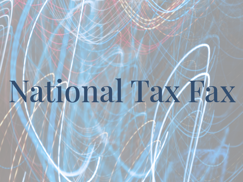 National Tax Fax