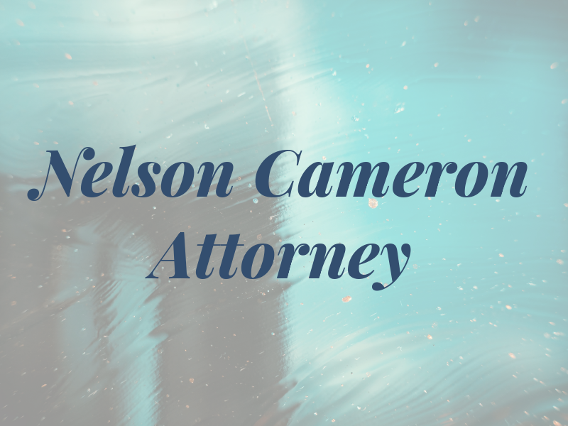 Nelson Cameron Attorney At Law