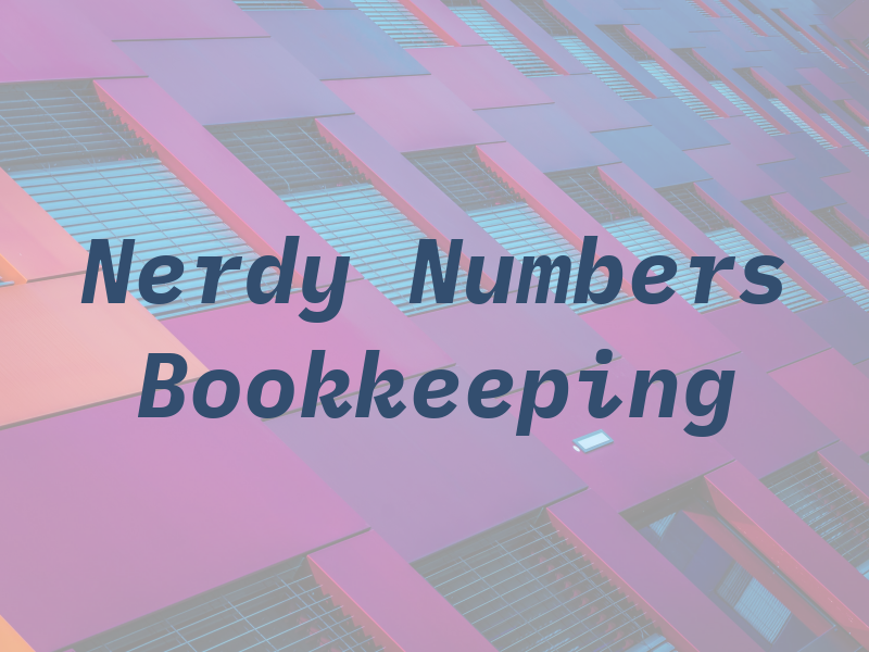 Nerdy Numbers Bookkeeping