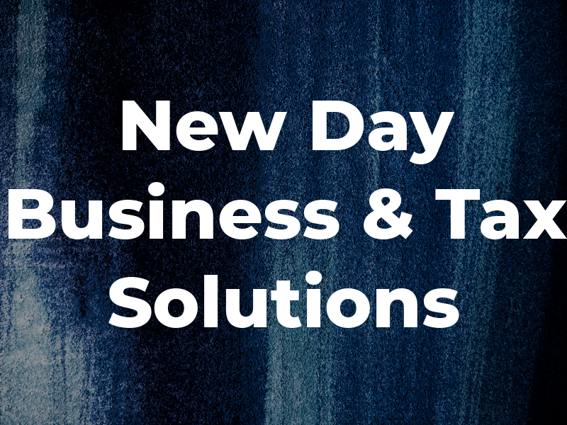 New Day Business & Tax Solutions