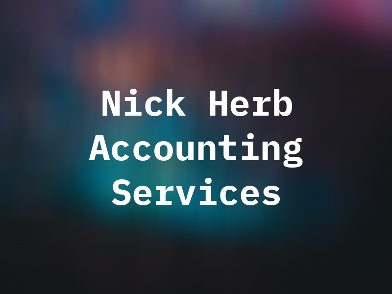 Nick Herb Accounting Services