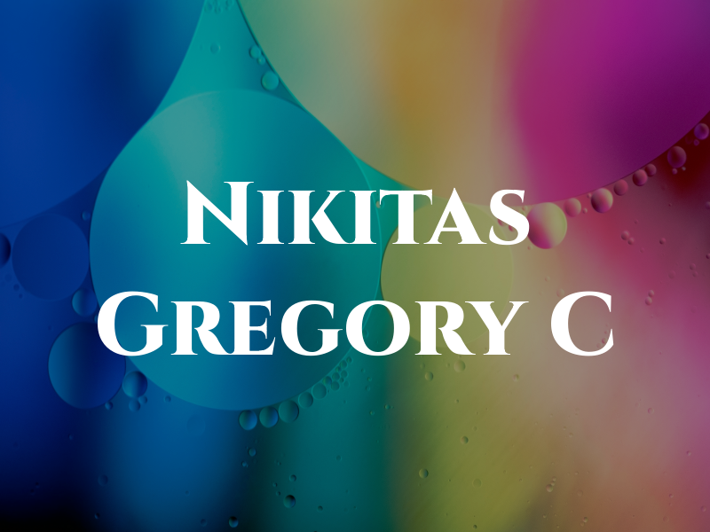 Nikitas Gregory C