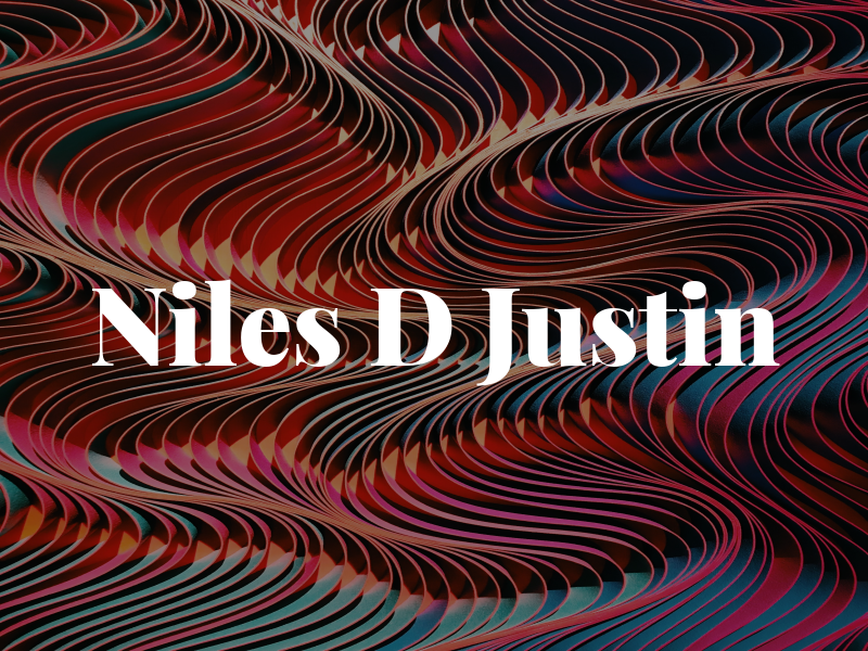 Niles D Justin