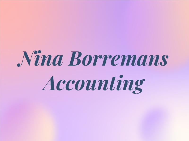 Nina Borremans Tax + Accounting